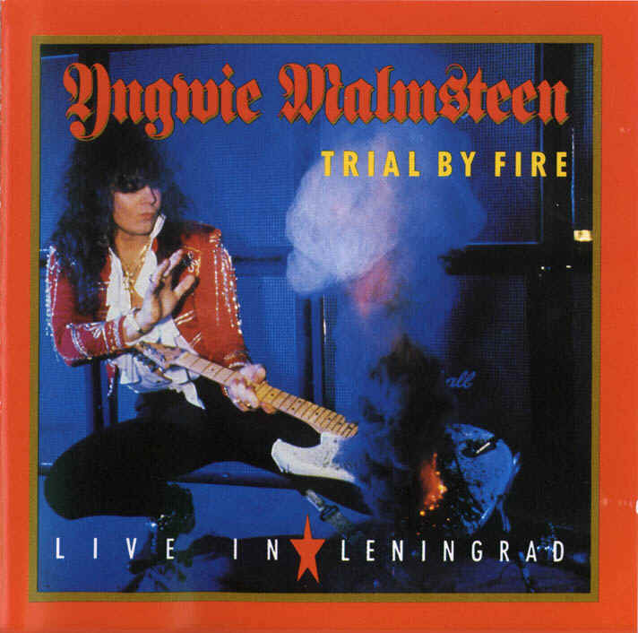 Yngwie Malmsteen  Trial by fire  front